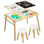 Sensoorne laud VEVOR G16SKU3, 2 taburetiga, 81,5 &times; 50,5 &times; 60 cm