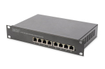 Gigabit Etherneti PoE-kommutaator Digitus DN-95317, 8 porti