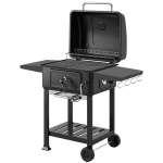 S&ouml;egrill, kaanega ja termomeetriga, 112 &times; 115 &times; 65 cm