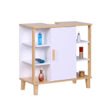 Vannitoakapp Relaxdays, 6 riiulit, 64 &times; 65 &times; 31 cm