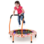 Laste mini batuut, 21 LED-tuld, &Oslash; 92 &times; 92 cm