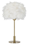 Mauro Ferretti Ball Feather laualamp, 1 E27 sokkel