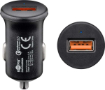 USB-autolaadija Goobay Quick Charge QC3.0, Must