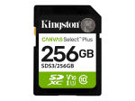 SD-m&auml;lukaart Kingston Canvas Select Plus, 256 GB
