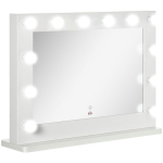 Kosmeetiline peegel LED-valgustusega Homcom 80x60x20cm, valge