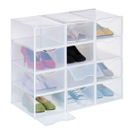 Hoiukastid Relaxdays 10048029.0, 12 tk, 23 &times; 14 &times; 33,5 cm