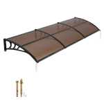 Uksevarikatus VEVOR CZPC40X120B-C, Pruun, 965 &times; 2975 &times; 275 mm