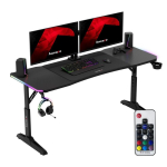M&auml;ngulaud Huzaro Hero 4.6, RGB LED-valgustus, Must