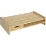 Monitorialus Homcom 49x25,5x11,5cm, helepruun