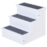Lemmiklooma trepp, 3 astet, 40,5 &times; 38 &times; 44,5 cm
