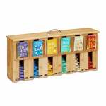 Teekarp Relaxdays 10048538.0, 6 lahtrit, kuni 240 teekotikest, 46,5 &times; 22 &times; 10,5 cm