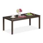 V&auml;lilaud Relaxdays 10049580_93, Pruun, 98 &times; 39 &times; 48 cm