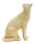 Dekoratiivne leopardi kuju, 23 &times; 29 &times; 15,5 cm