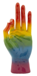 Dekoratiivne k&auml;si &bdquo;Rainbow OK&ldquo;, 16 &times; 36 &times; 10,5 cm