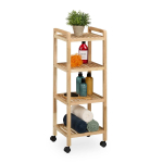 Vannitoa riiul Relaxdays 10050648.0, 4 riiulit, 35 &times; 97 &times; 31 cm