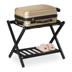 Pagasistend Relaxdays, 2 tasandit, 66 &times; 54,5 &times; 44,5 cm