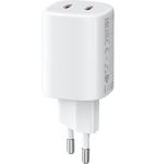 Toiteadapter Xiaomi 45W Nano Turbo Charging Power Adapter, 2 &uuml;hendust, Valge