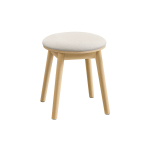 Baaritool 37x37x43cm., helepruun/valge