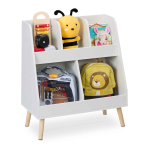 Laste riiul Relaxdays, 5 sektsiooni, 60 &times; 66 &times; 30 cm