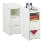 &Ouml;&ouml;kapp Relaxdays 10051176_303, 2 tk, Valge, 22,5 &times; 55 &times; 34 cm