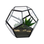Klaaspott Relaxdays 10050352_46, 14 &times; 12 &times; 14 cm