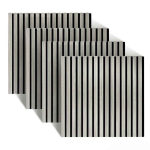 Akustilised seinapaneelid Relaxdays, 4 tk, 60 &times; 60 &times; 1,8 cm