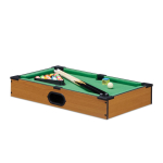 Minibiljardilaud Relaxdays 10022516.0, 2 kiid, 16 kuuli, 51 &times; 8,5 &times; 31 cm