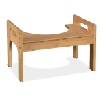 Tualeti jalatugi Relaxdays 10048534.0, 2 astet, 45,5 &times; 28,5 &times; 28,5 cm