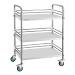 K&auml;ru VEVOR K-ST125, 3 riiulit, 61,5 &times; 41 &times; 87 cm