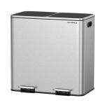 SONGMICS k&ouml;&ouml;gipr&uuml;gikast, 2 &times; 40 l, 64,5 &times; 40,4 &times; 63,5 cm