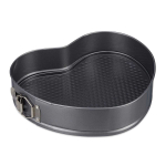 S&uuml;damekujuline k&uuml;psetusvorm Relaxdays, Eemaldatavate servadega, 28,5 &times; 6,5 &times; 25 cm