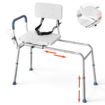 Du&scaron;itool VEVOR FBL650411, k&auml;etugede ja seljatoega, 103,5 &times; 102 &times; 56 cm