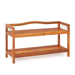 Jalatsiriiul, 2 tasandit, 4 konksu, 73,66 &times; 26,67 &times; 41,91 cm
