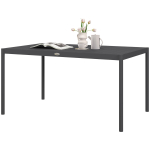 V&auml;lim&ouml;&ouml;bli laud Outsunny 145x90x74cm, tumedat halli v&auml;rvi