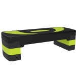 Aerobika platvorm Homcom 80x31x20cm, musta/rohelise v&auml;rvi