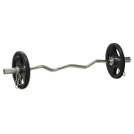 Kaalud kangile Sportnow 32x32x4cm, musta/h&otilde;bedase v&auml;rvusega