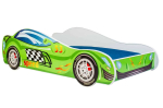 Lastevoodi Car II madratsiga 165 cm x 84 cm x 49 cm, auto kiirus