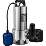 Sukeldatav veepump, 1300 W, 20000 l/h, roostevabast terasest ja malmist, ujukl&uuml;litiga, aiatiikide ja basseinide jaoks