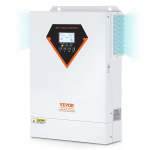 H&uuml;briidne 5500 W p&auml;ikesepaneelide inverter MPPT kontrolleriga, 230 V