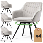 S&ouml;&ouml;gitoa toolide komplekt TURNO, 4 tk, hall, 55 &times; 83 &times; 58 cm