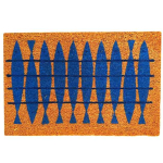 Uksematt Relaxdays 10053991_530, Disain F, 60 &times; 40 cm