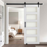 Siseruumide l&uuml;kanduks VEVOR 30BM, Furnituuriga, Valge, 762 &times; 2134 mm