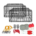 Krabip&uuml;&uuml;nised VEVOR, 2 tk, 620 &times; 620 &times; 300 mm