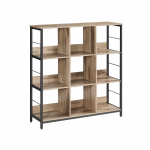 Riiul 30x100x103,1 cm, helepruun/must