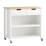 K&ouml;&ouml;gik&auml;ru 98x58x94cm., valge/heledapruun