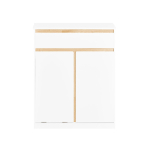 Vannitoa kapp 71x33x85cm., valge/heledat pruuni v&auml;rvi