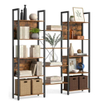 Vabalt seisev riiul Relaxdays 10052077_8208, 14 avatud riiulit, 158 &times; 166 &times; 24 cm