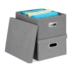 Hoiukastid Relaxdays 10031603_111, 2 tk, 34,5 &times; 20,5 &times; 42 cm