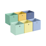 Hoiukastide komplekt SONGMICS, 6 tk, 33 &times; 33 &times; 33 cm