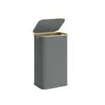 Pesukorv SONGMICS, 40 l, kaanega, Hall, 42 &times; 32 &times; 70,5 cm
